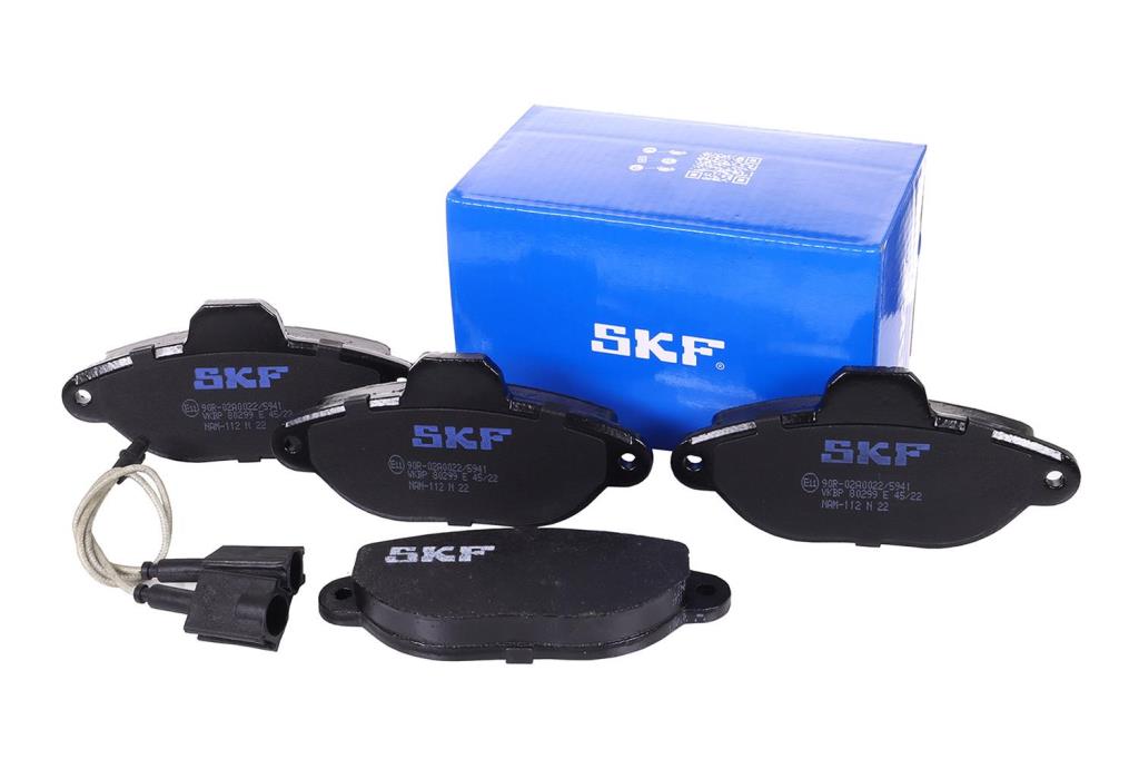 Jeu de 4 plaquettes de frein SKF ref. VKBP 80299 E